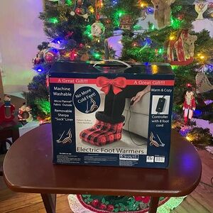 Have Red Electric Foot Warmers